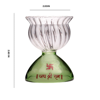 Luxe Swastik Diya